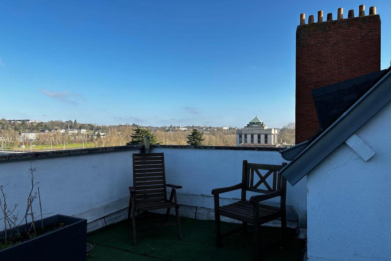 Beautiful Apartment With Terrace - Loire View Tours Zewnętrze zdjęcie